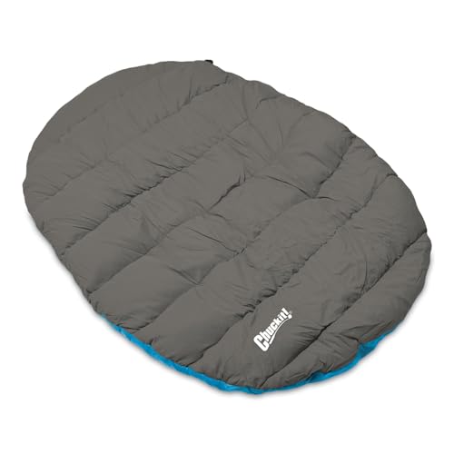 Chuckit! Travel Dog Bed (39'L x 30'W) Water Resistant, Blue