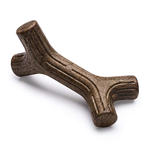 Benebone Maplestick Durable Dog Chew Toy for Aggressive Chewers, Real Maplewood, Made in USA, Small