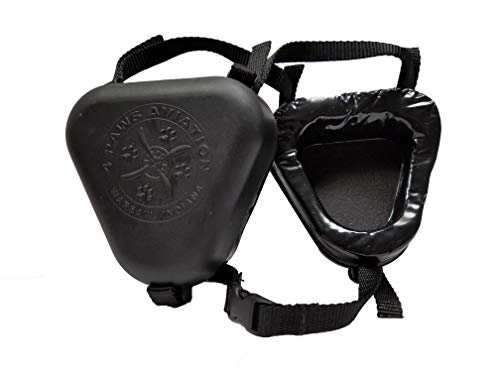 4 Paws Aviation K-9 Ear Muffs (Small, Black)