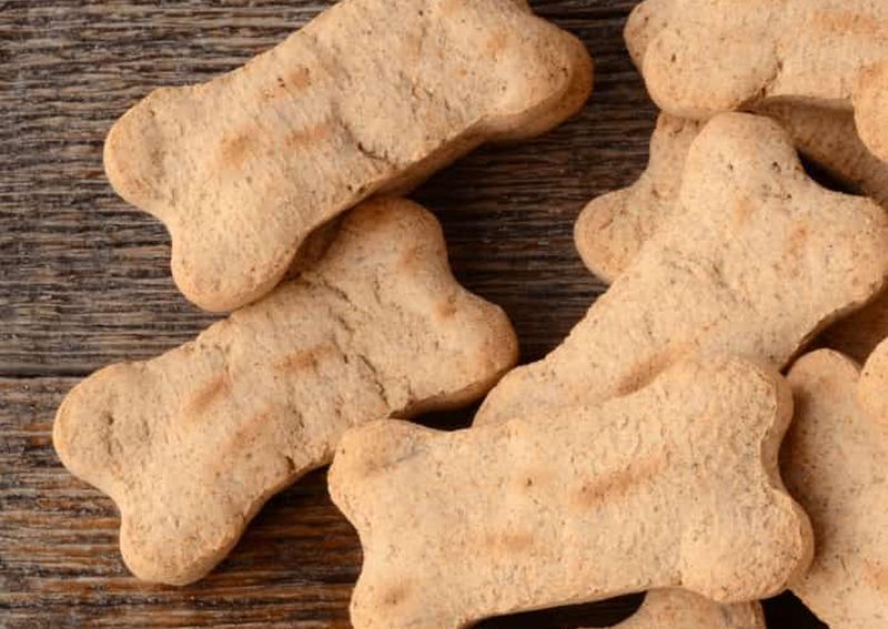 Dog treats featuring CBD