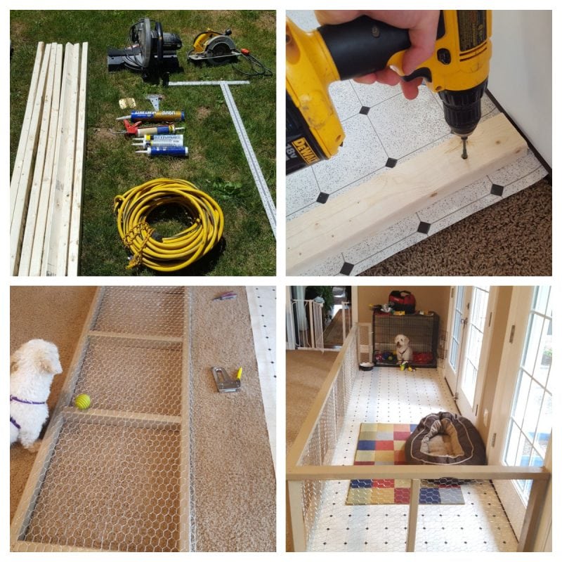 Instructables DIY Dog Pen Indoor