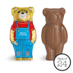 Milk Chocolate Teddy Bears View 1