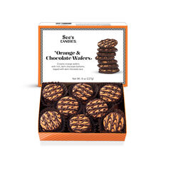 Orange & Chocolate Wafers View 1