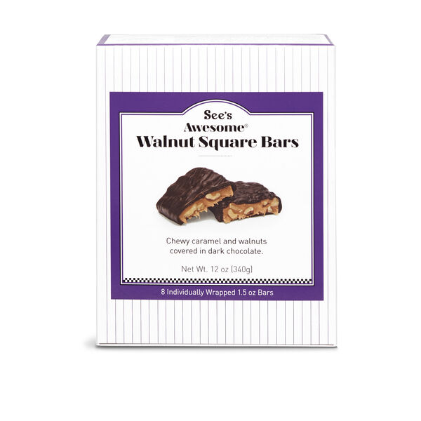 View See's Awesome® Walnut Square Bars