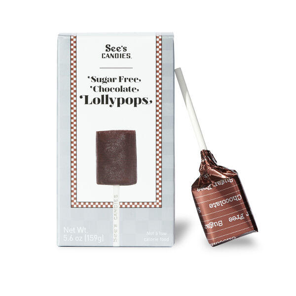 View Sugar Free Chocolate Lollypops